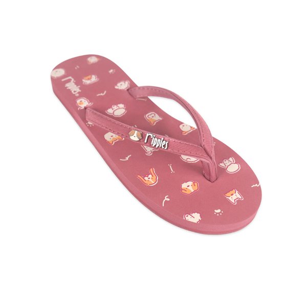 Doggies Ladies Flip Flops (Dust Pink) Doggies Ladies Flip Flops (Dust Pink)