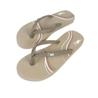 Waves Ladies Flip Flops (Khaki)