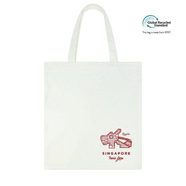 Singapore Iconic Gems Recycled Tote Bag (Dragon Playground) Singapore Iconic Gems Recycled Tote Bag (Dragon Playground)