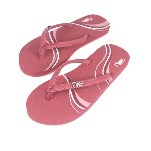 Waves Ladies Flip Flops (Dust Pink) Waves Ladies Flip Flops (Dust Pink)