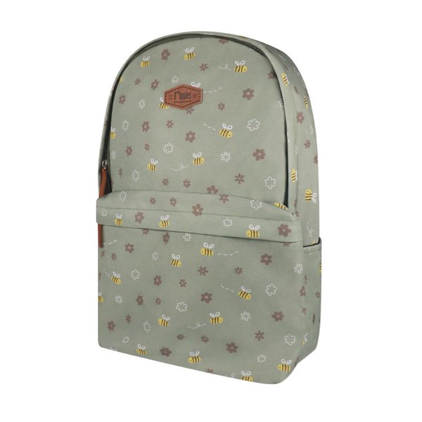 Bees School Backpack (Sage Green)