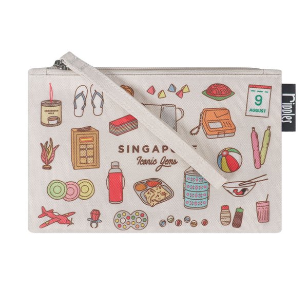 Singapore Iconic Gems Nostalgia Essential Pouch