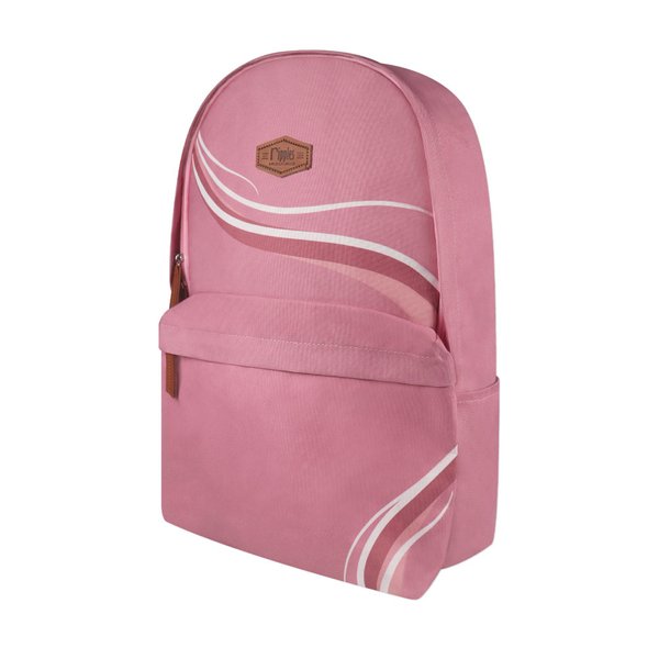 Waves School Backpack (Dust Pink)