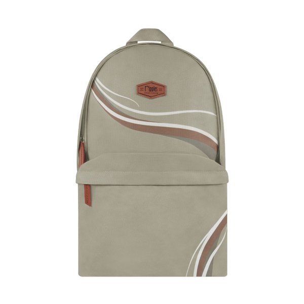 Waves School Backpack (Khaki)