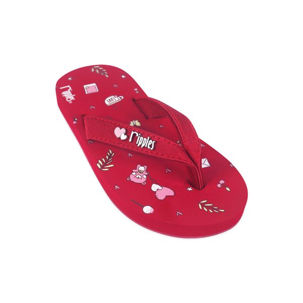 Cherish Little Kids Flip Flops (Raspberry Pink)
