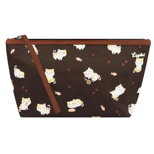 [PROMO] Kittens Cosmetic Pouch (Brown)