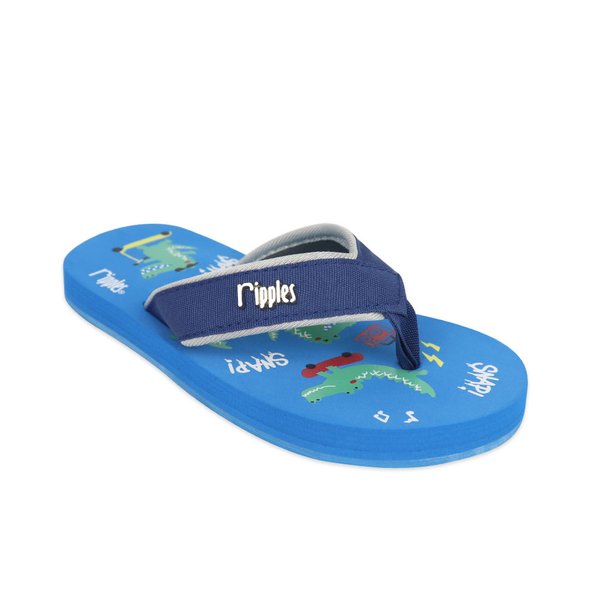 [SALE] Crocodile Little Kids Flip Flops (Blue)