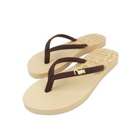 [PROMO] Astrial Aztec Laser Embossed Ladies Sandals (Beige)