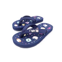 [SALE] Animal Donuts Little Kids Flip Flops (Navy Blue)