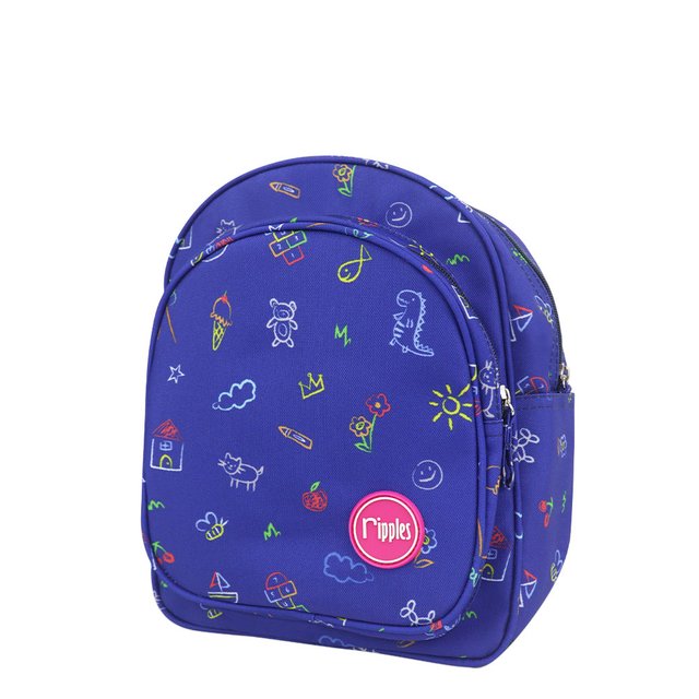Kids Doodle Kids Backpack (Navy Blue)