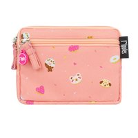 Animal Donut Mini Sling Pouch (Peach)