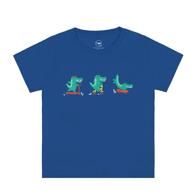 [PROMO] Crocodile Kids T-shirt (Blue)