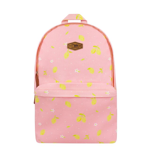Lemon School Backpack (Peach)