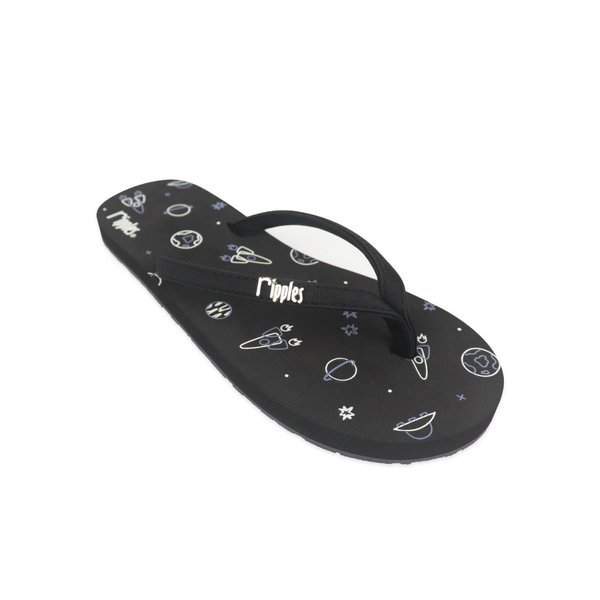 [SALE] Space Ladies Flip Flops (Black)