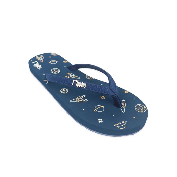 [SALE] Space Ladies Flip Flops (Grey Blue)