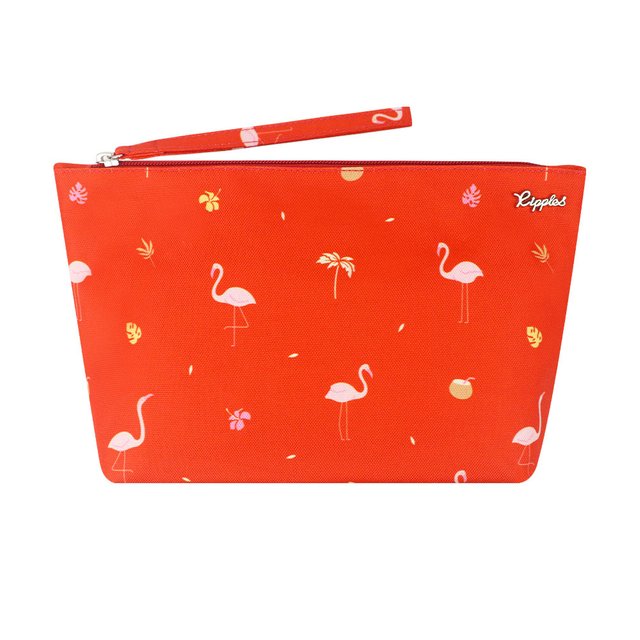 [PROMO] Flamingo Cosmetic Pouch (Red)
