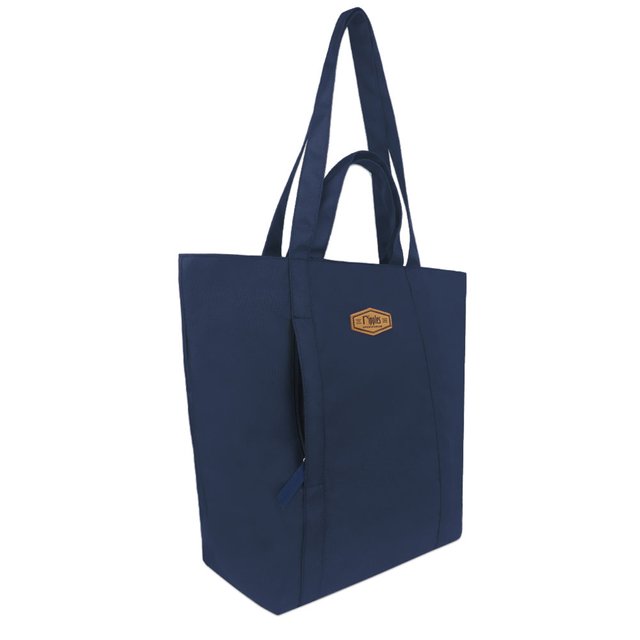Ayden Dual Handle Tote Bag (Blue)