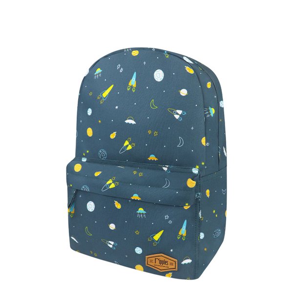 [SALE] Space Mid Sized Kids School Backpack (Grey Blue)
