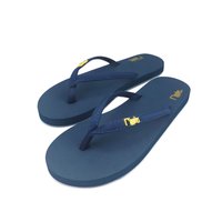 Ava Classic Ladies Flip Flops (Grey Blue)