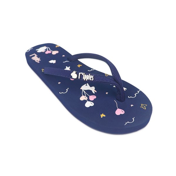 Bunny Ladies Flip Flops (Navy Blue) Bunny Ladies Flip Flops (Navy Blue)
