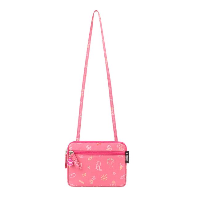 Doodle Mini Sling Pouch (Pink) 