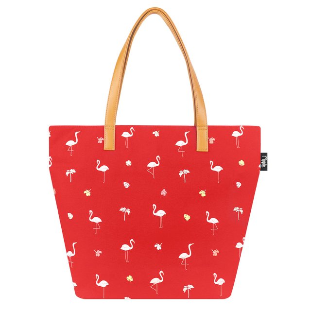 [PROMO] Flamingo Tote Bag (Red) 