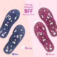 BFF Friends Flip Flops Bunny Twinning Collection