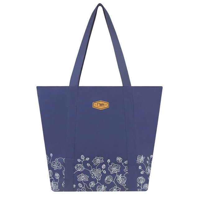 Orchid Tote Bag (Blue) 